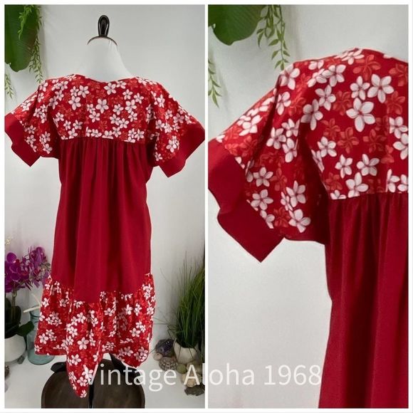 Good Times Hawaiian Muumuu like Bete Liberty House Hawaii T&L RM dress mu’u - Picture 2 of 9